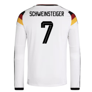 2026-2027 Germany Long Sleeve Home Shirt (Schweinsteiger 7)