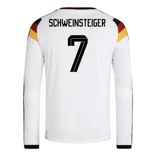 2026-2027 Germany Long Sleeve Home Shirt (Schweinsteiger 7)