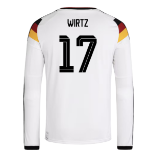 2026-2027 Germany Long Sleeve Home Shirt (Wirtz 17)