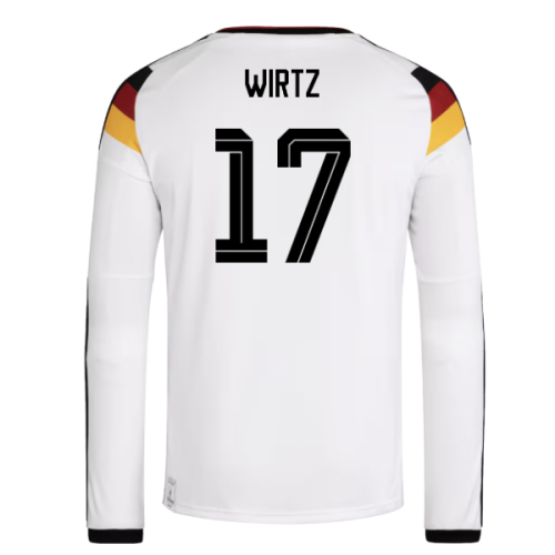 2026-2027 Germany Long Sleeve Home Shirt (Wirtz 17)