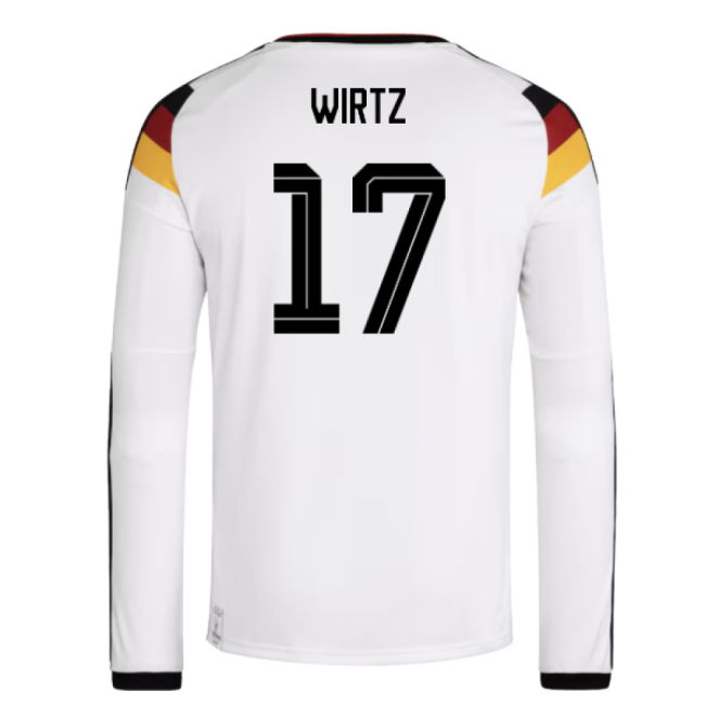 2026-2027 Germany Long Sleeve Home Shirt (Wirtz 17)