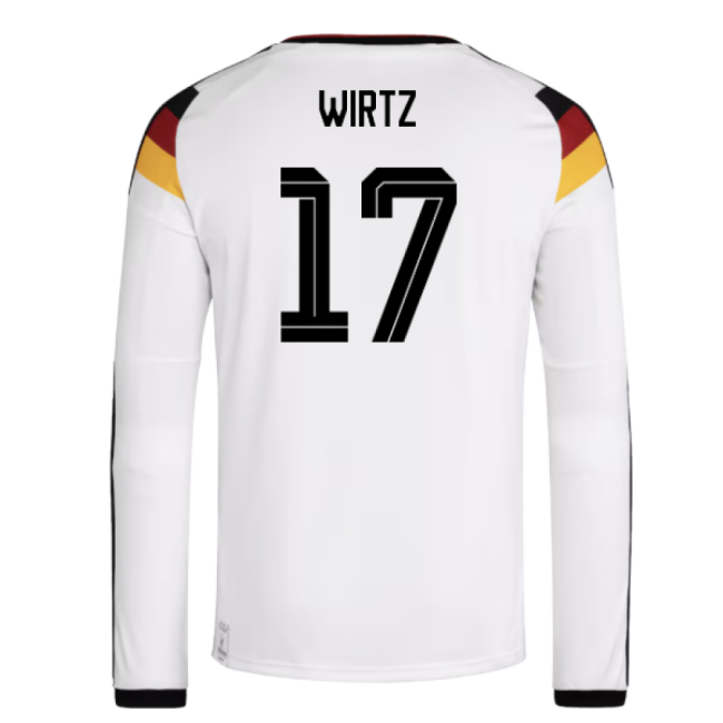 2026-2027 Germany Long Sleeve Home Shirt (Wirtz 17)