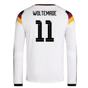 2026-2027 Germany Long Sleeve Home Shirt (Woltemade 11)