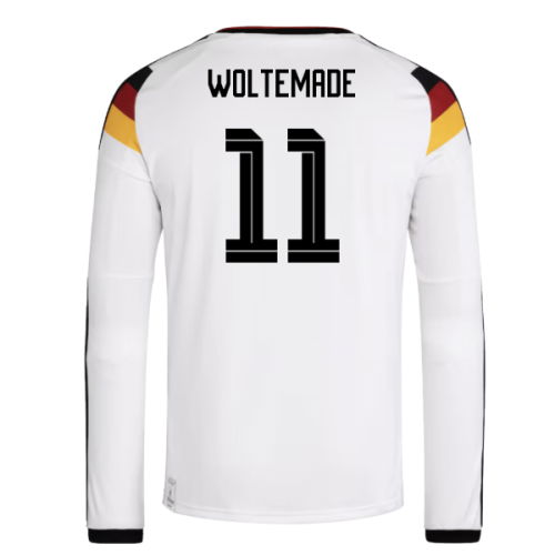 2026-2027 Germany Long Sleeve Home Shirt (Woltemade 11)