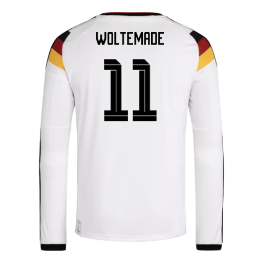 2026-2027 Germany Long Sleeve Home Shirt (Woltemade 11)