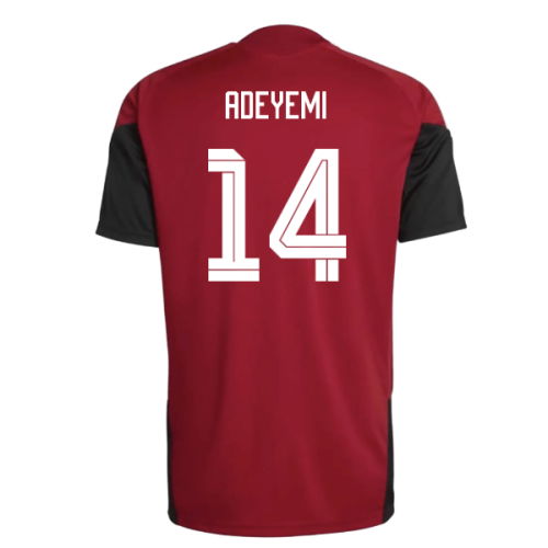 2026-2027 Germany Training Jersey (Red) (Adeyemi 14)