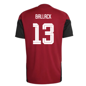 2026-2027 Germany Training Jersey (Red) (Ballack 13)