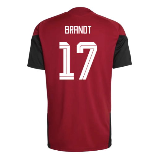 2026-2027 Germany Training Jersey (Red) (Brandt 17)