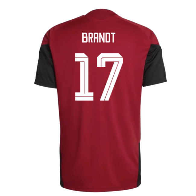 2026-2027 Germany Training Jersey (Red) (Brandt 17)