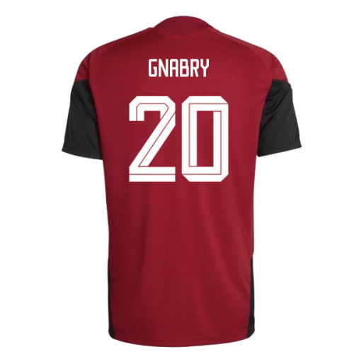 2026-2027 Germany Training Jersey (Red) (Gnabry 20)