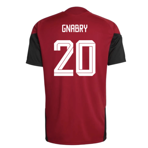 2026-2027 Germany Training Jersey (Red) (Gnabry 20)