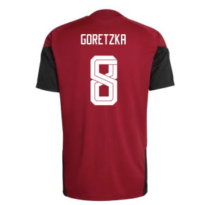 2026-2027 Germany Training Jersey (Red) (Goretzka 8)