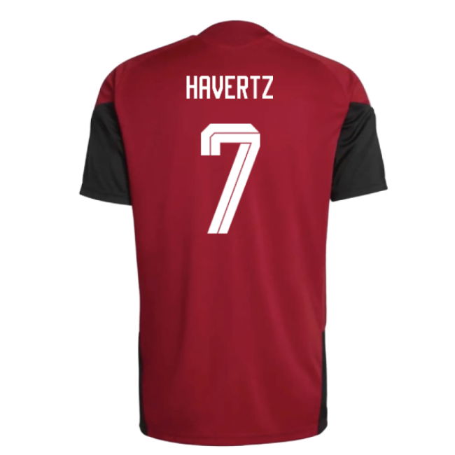 2026-2027 Germany Training Jersey (Red) (Havertz 7)