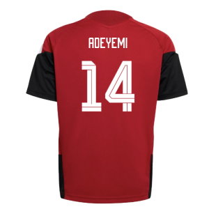 2026-2027 Germany Training Jersey (Red) - Kids (Adeyemi 14)