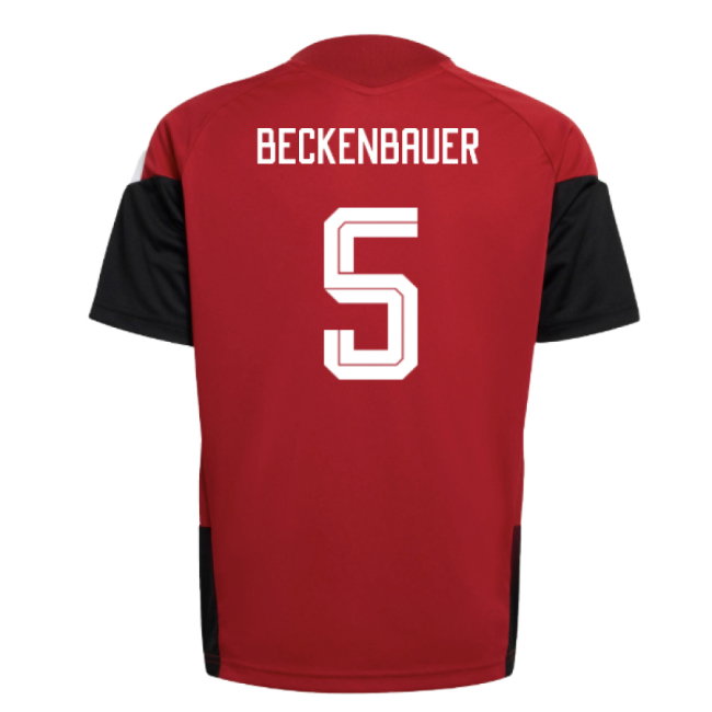 2026-2027 Germany Training Jersey (Red) - Kids (Beckenbauer 5)