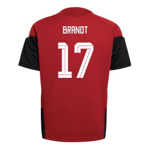 2026-2027 Germany Training Jersey (Red) - Kids (Brandt 17)