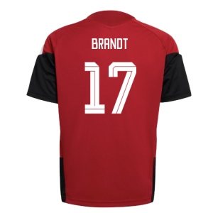 2026-2027 Germany Training Jersey (Red) - Kids (Brandt 17)