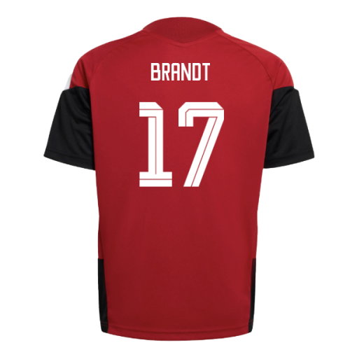 2026-2027 Germany Training Jersey (Red) - Kids (Brandt 17)