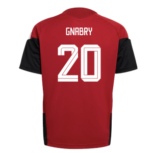 2026-2027 Germany Training Jersey (Red) - Kids (Gnabry 20)