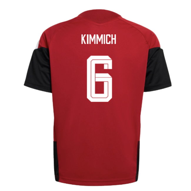 2026-2027 Germany Training Jersey (Red) - Kids (Kimmich 6)