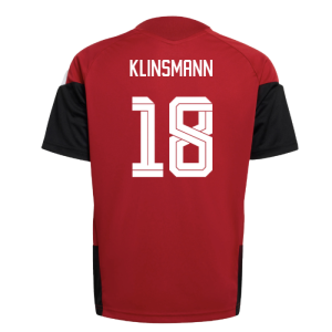 2026-2027 Germany Training Jersey (Red) - Kids (Klinsmann 18)