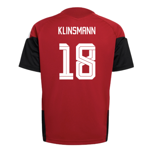 2026-2027 Germany Training Jersey (Red) - Kids (Klinsmann 18)