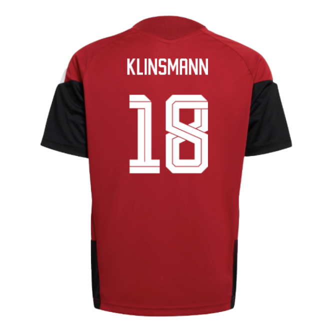 2026-2027 Germany Training Jersey (Red) - Kids (Klinsmann 18)