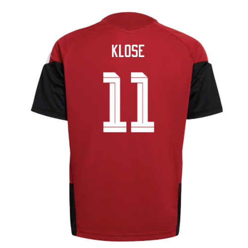 2026-2027 Germany Training Jersey (Red) - Kids (Klose 11)