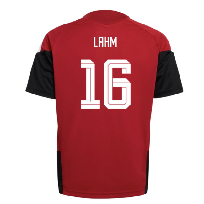 2026-2027 Germany Training Jersey (Red) - Kids (Lahm 16)