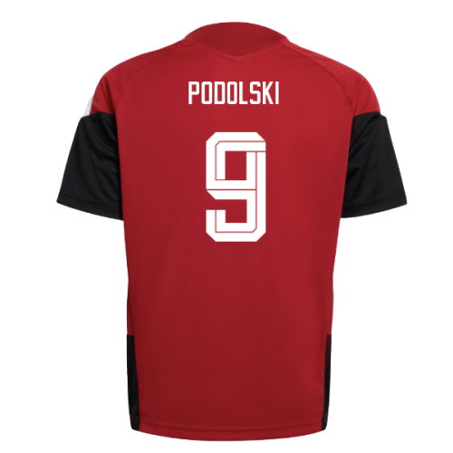 2026-2027 Germany Training Jersey (Red) - Kids (Podolski 9)