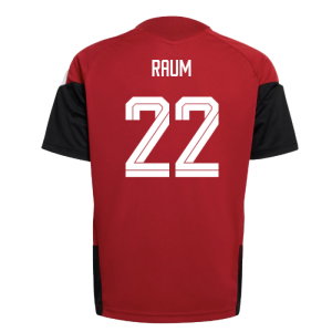 2026-2027 Germany Training Jersey (Red) - Kids (Raum 22)