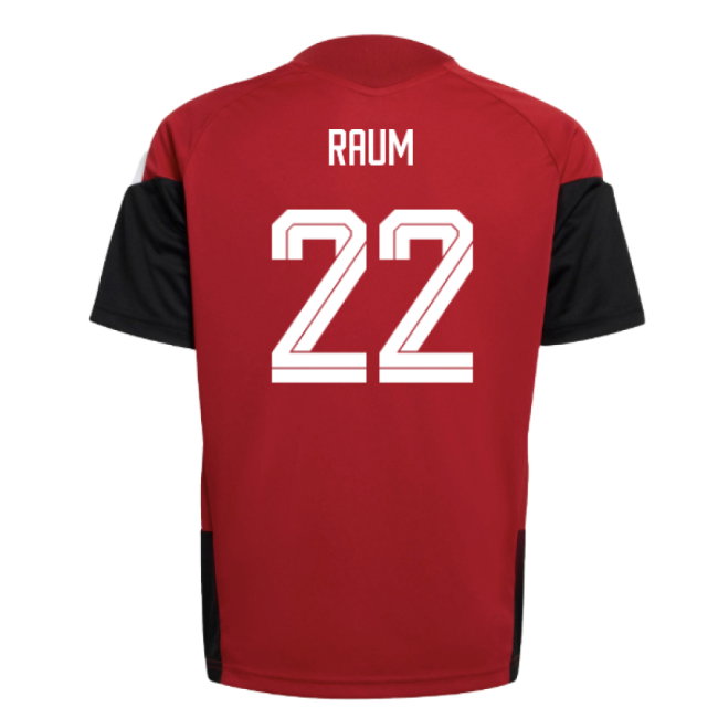 2026-2027 Germany Training Jersey (Red) - Kids (Raum 22)