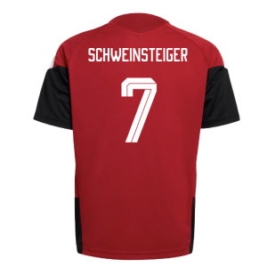 2026-2027 Germany Training Jersey (Red) - Kids (Schweinsteiger 7)