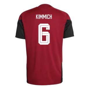 2026-2027 Germany Training Jersey (Red) (Kimmich 6)