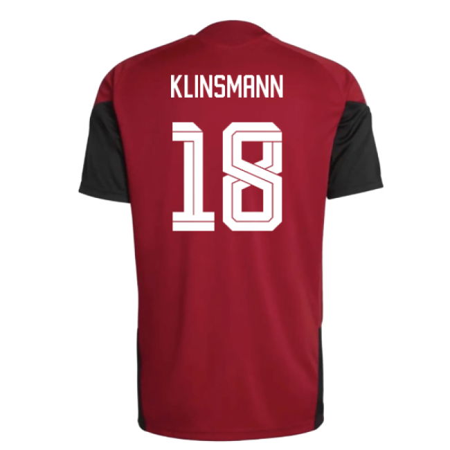 2026-2027 Germany Training Jersey (Red) (Klinsmann 18)