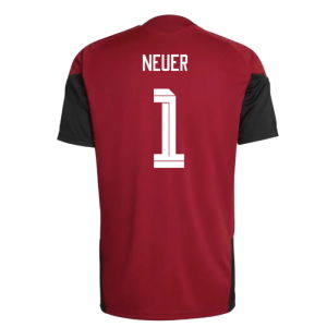 2026-2027 Germany Training Jersey (Red) (Neuer 1)