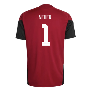 2026-2027 Germany Training Jersey (Red) (Neuer 1)
