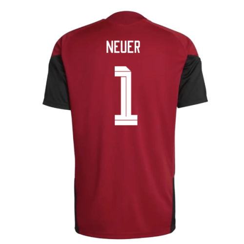 2026-2027 Germany Training Jersey (Red) (Neuer 1)