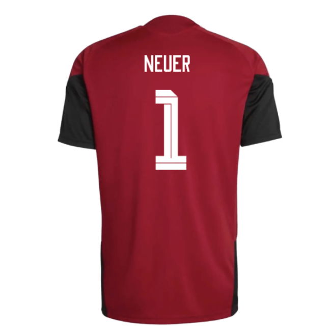 2026-2027 Germany Training Jersey (Red) (Neuer 1)