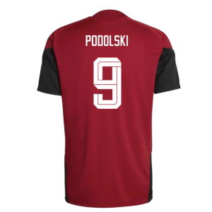 2026-2027 Germany Training Jersey (Red) (Podolski 9)