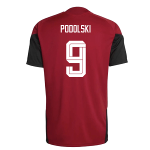 2026-2027 Germany Training Jersey (Red) (Podolski 9)