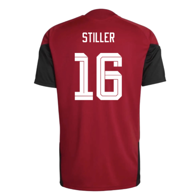2026-2027 Germany Training Jersey (Red) (Stiller 16)