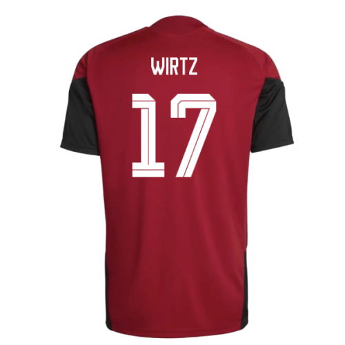 2026-2027 Germany Training Jersey (Red) (Wirtz 17)