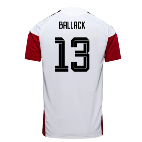 2026-2027 Germany Training Jersey (White) (Ballack 13)