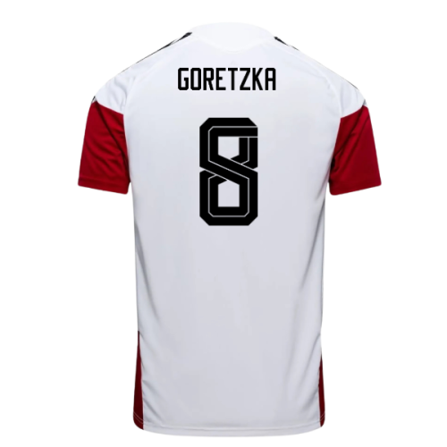 2026-2027 Germany Training Jersey (White) (Goretzka 8)