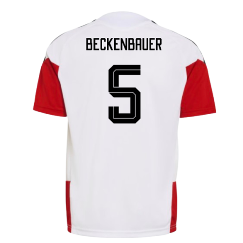 2026-2027 Germany Training Jersey (White) - Kids (Beckenbauer 5)