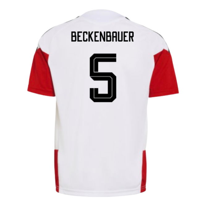 2026-2027 Germany Training Jersey (White) - Kids (Beckenbauer 5)