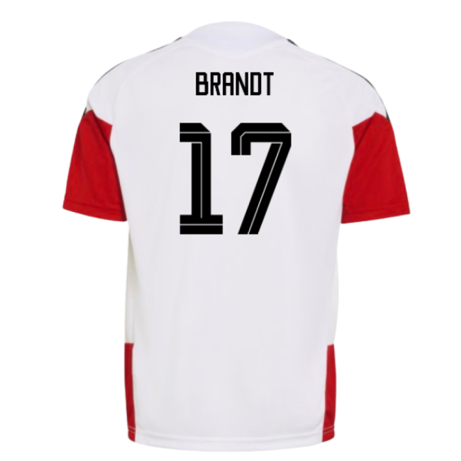 2026-2027 Germany Training Jersey (White) - Kids (Brandt 17)