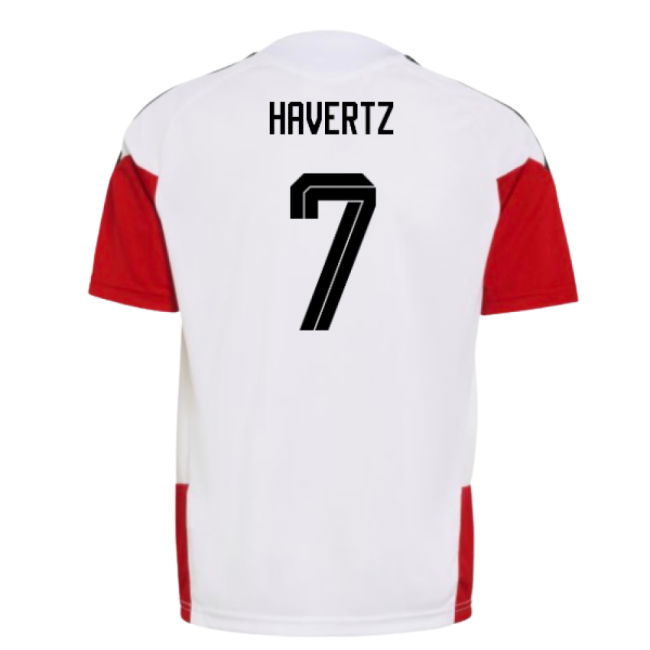 2026-2027 Germany Training Jersey (White) - Kids (Havertz 7)