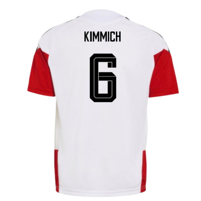 2026-2027 Germany Training Jersey (White) - Kids (Kimmich 6)